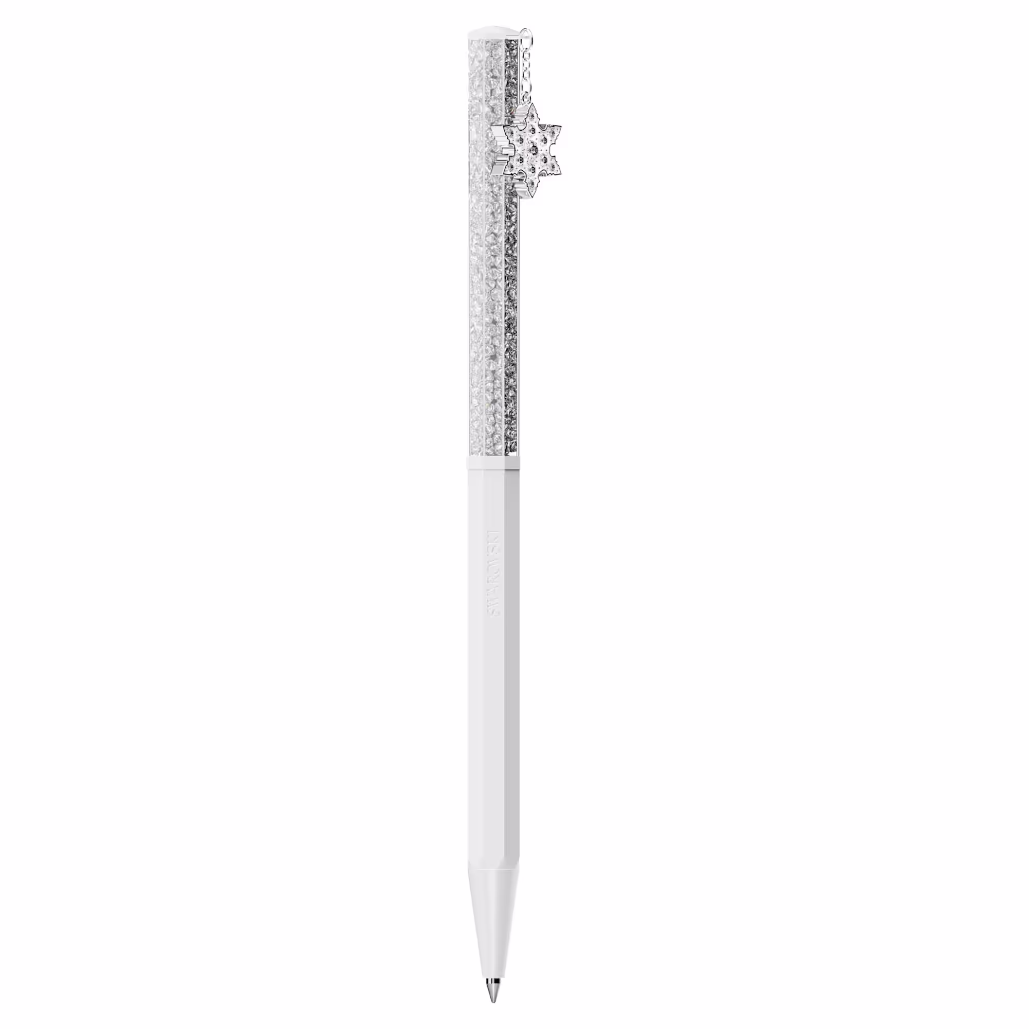 Crystalline ballpoint pen